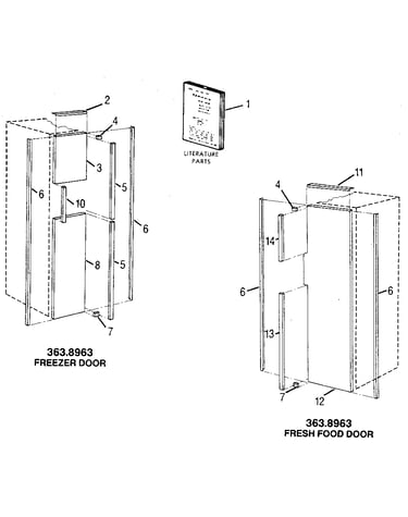Accessory kit parts
