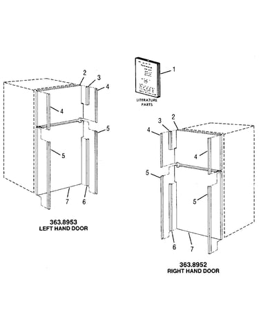 Accessory kit parts