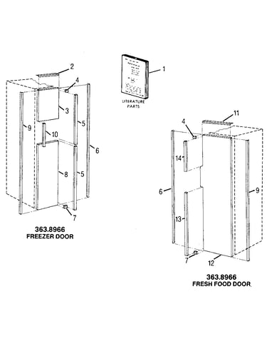 Accessory kit parts