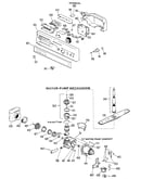Control panel and motor-pump assembly
