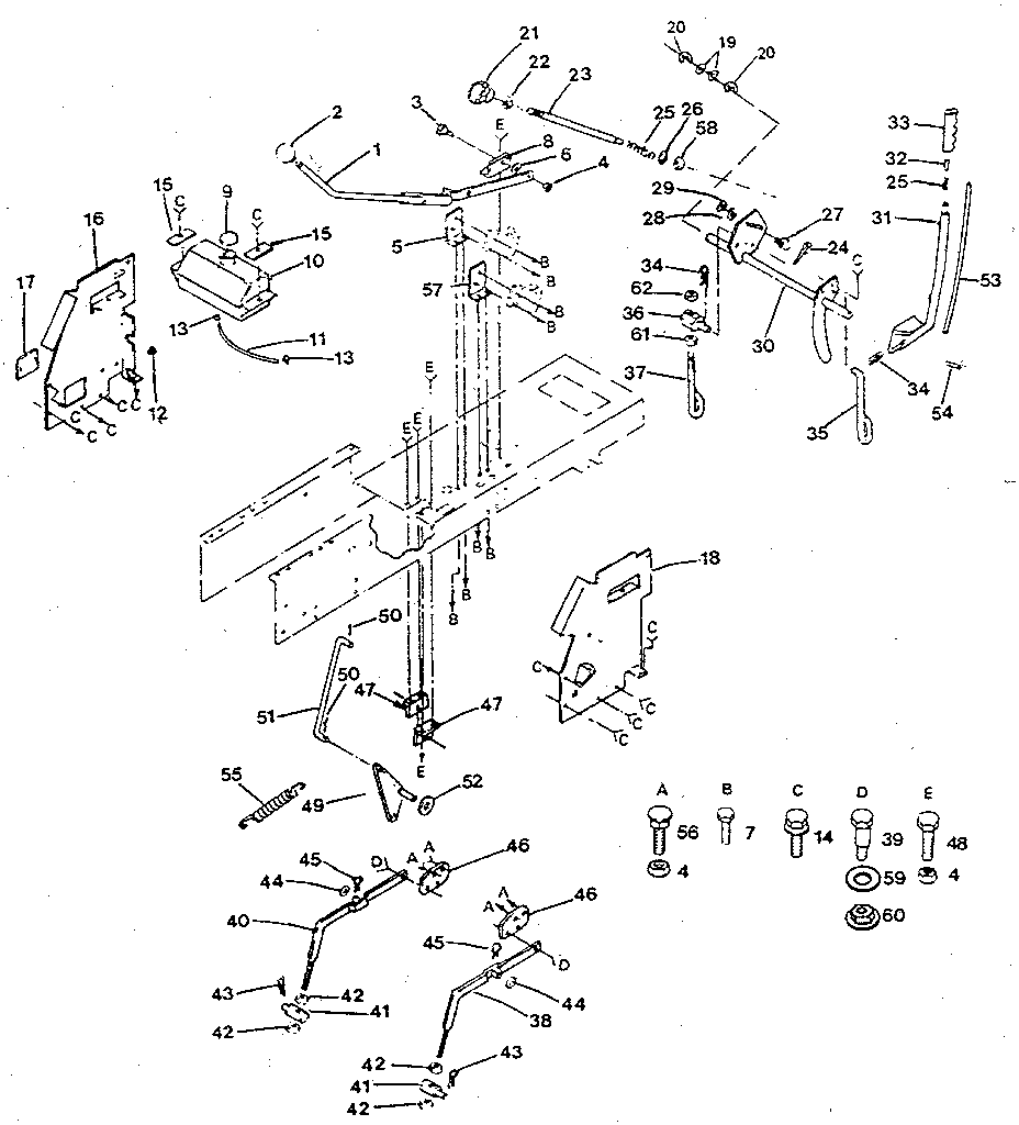 Lift adjustment