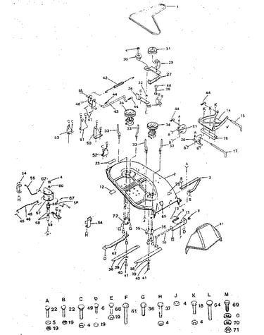 38" mower