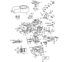 Briggs & Stratton 252707-0625-01 cylinder block group diagram