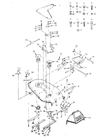 38" mower