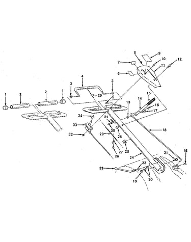 Detail "a" - handle assembly