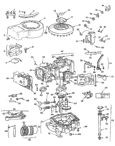 Cylinder block group