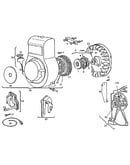 Detail "a" - engine, right side