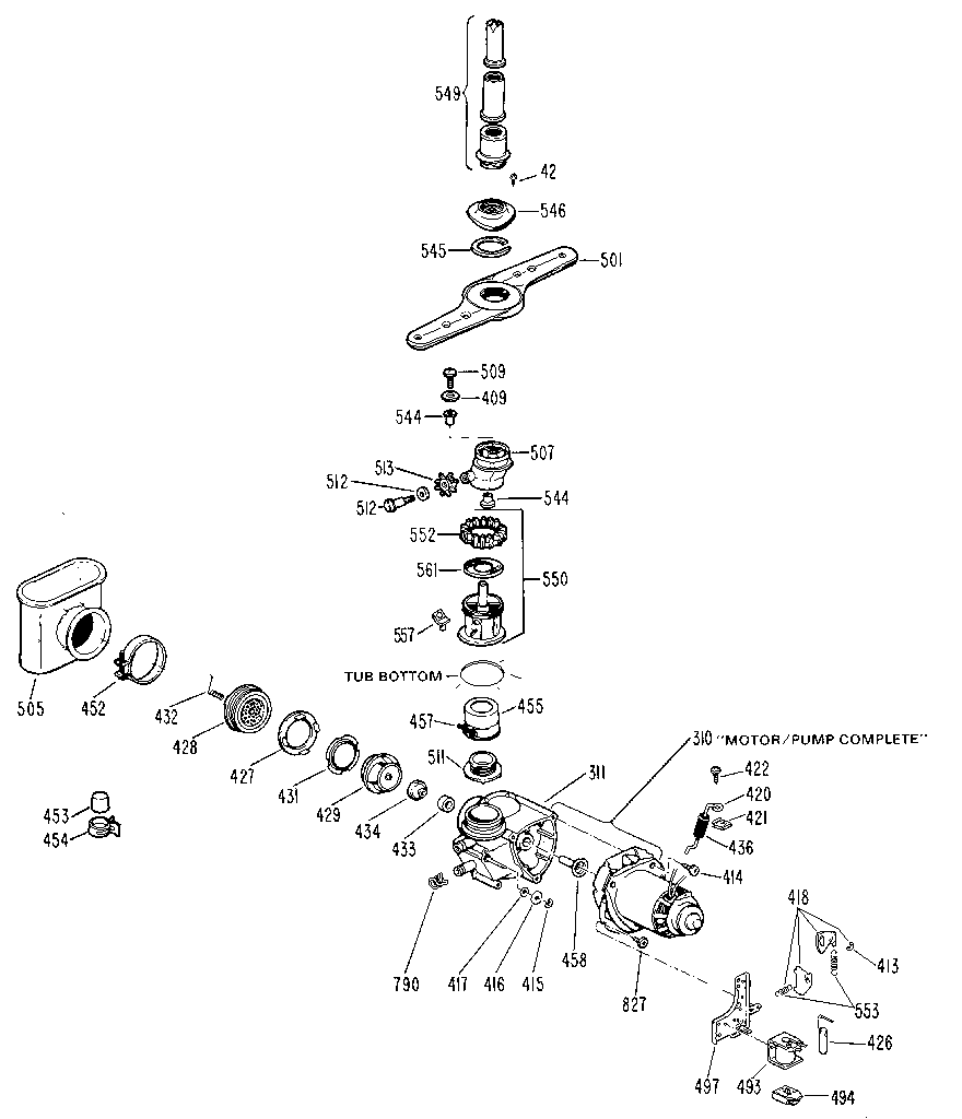 MOTOR-PUMP ASSEMBLY