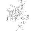 Kenmore 6654438910 microwave magnetron and air flow diagram