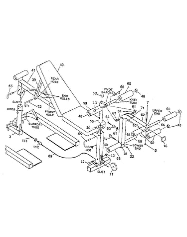 Leg lift assembly