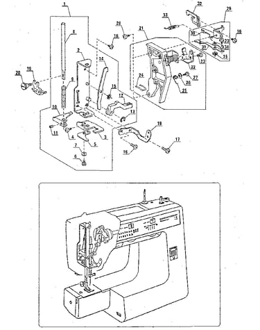 Presser bar assembly