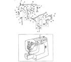 Kenmore 3851278180 needle bar assembly diagram