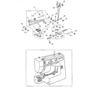 Kenmore 3851278180 feed  assembly diagram