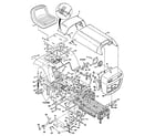 Jacobsen UT33016 fig. 2 cowling, rr. fender, seat assy. & cruise control diagram