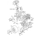 Jacobsen UT33016 fig. 3 steering linkage diagram