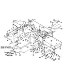 Lift, brake and clutch linkage