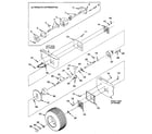 Jacobsen JR1030E fig. 6 differential and gearbox diagram