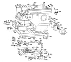 Kenmore 2681044280 feed  assembly diagram