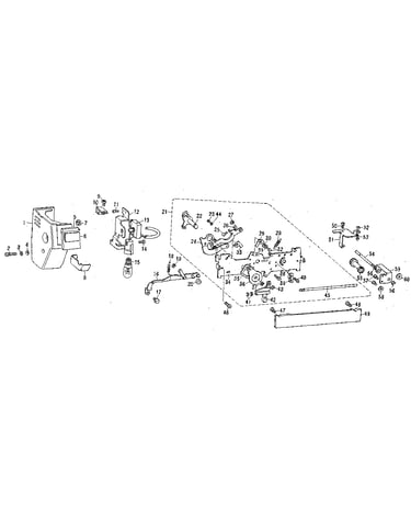 Zigzag guide assembly
