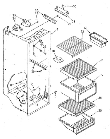 Refrigerator liner