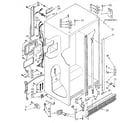 Kenmore 1068595572 cabinet diagram