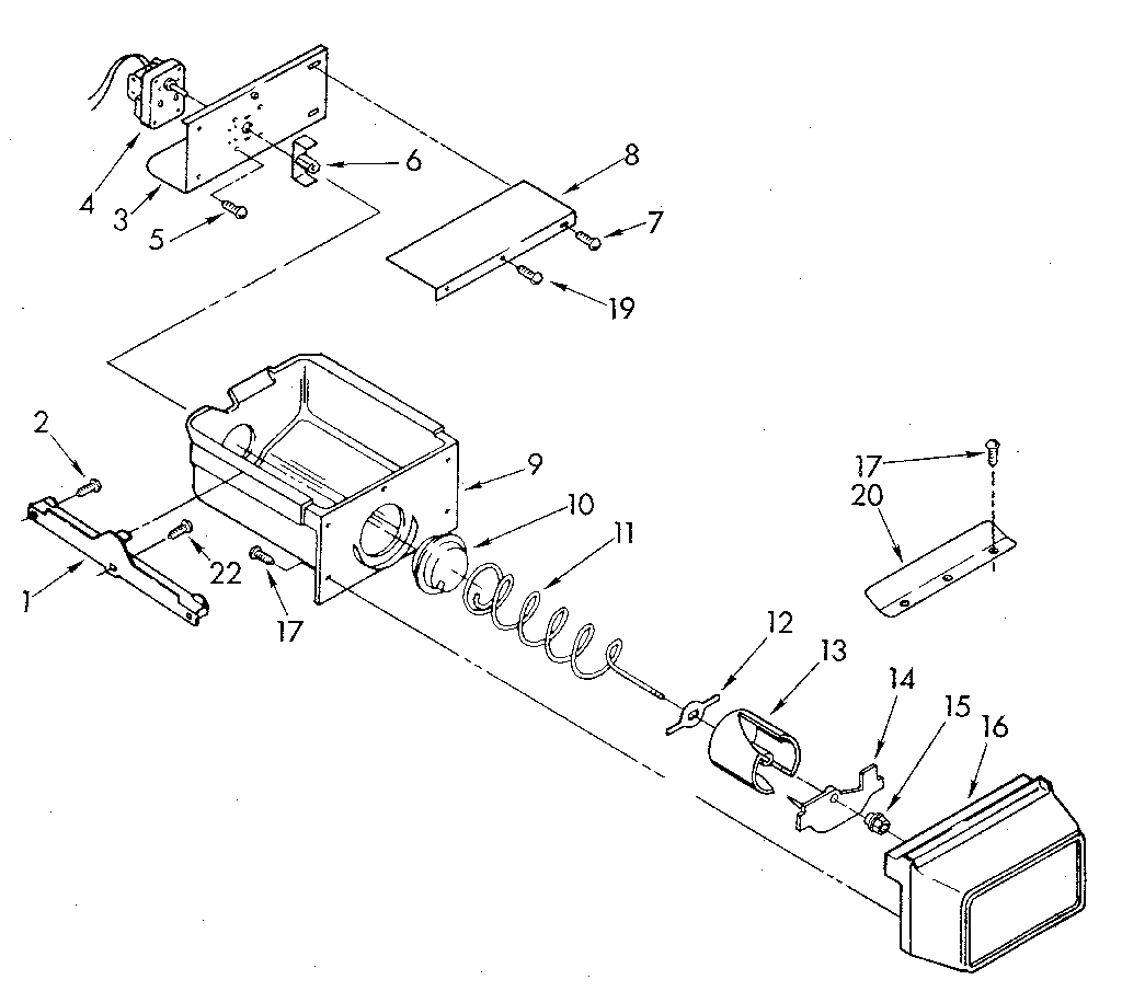 Freezer interior