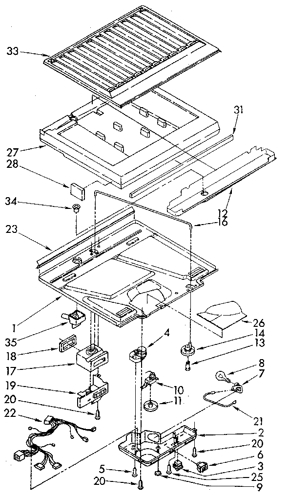 Compartment separator