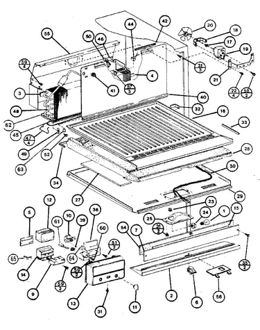 Refrigerator freezer functional