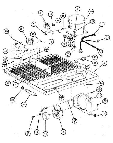 Compressor compartment