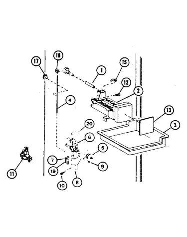 Add on ice-maker