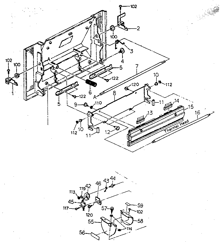 PLOTTER, CUTTER UNIT MODEL 3530D