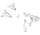 Ajay 16432W handlebar and crank assembly diagram