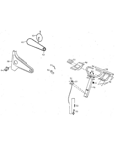 Handlebar and crank assembly
