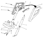 Toro 51325 handle assembly diagram