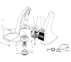 Toro 51325 motor and housing assembly diagram