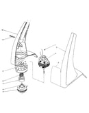 Motor and housing assembly