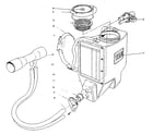 Toro 51525 blower assembly diagram