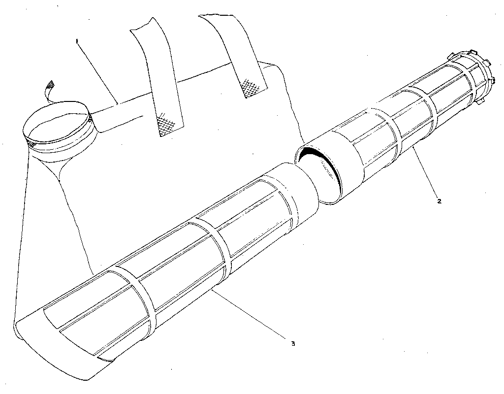 Rake-o-vac bagging kit model 51531