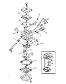 Carburetor hdc-65 a-94649-a (walbro)