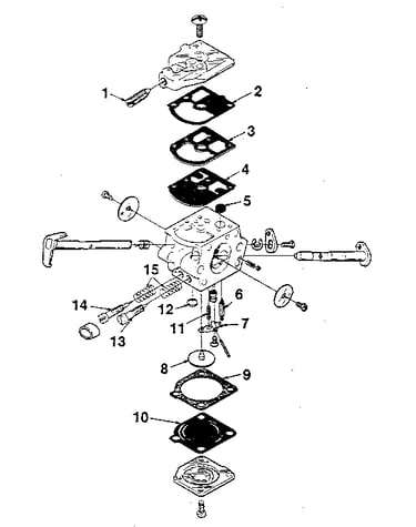Carburetor a-96352-a (zama c-1s-h4)