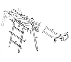 Sears 786722331 slide assembly diagram