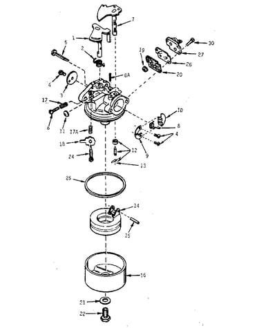 Carburetor nos.