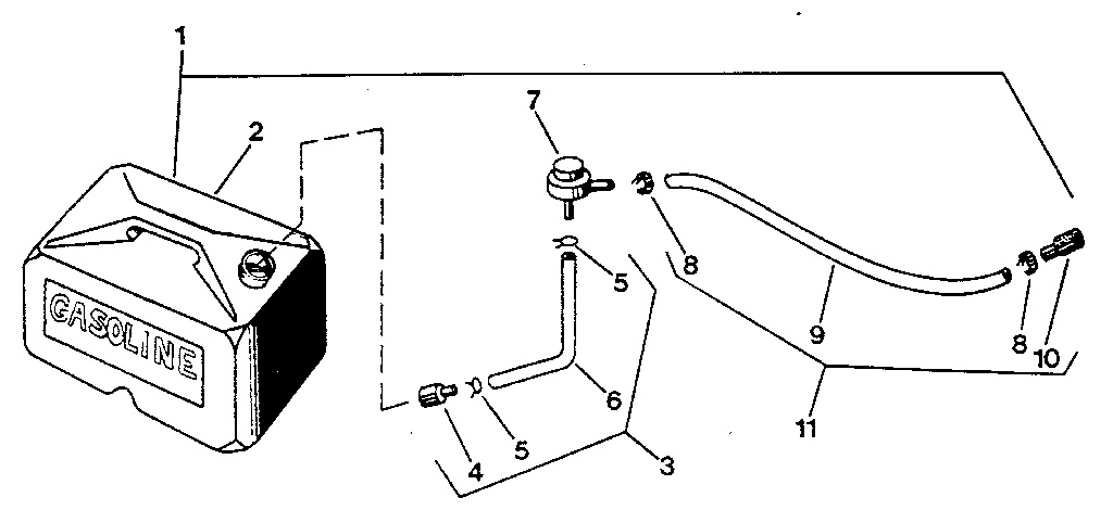 Remote fuel tank assembly