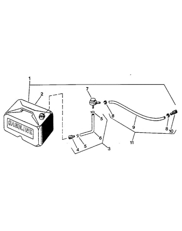 Remote fuel tank assembly