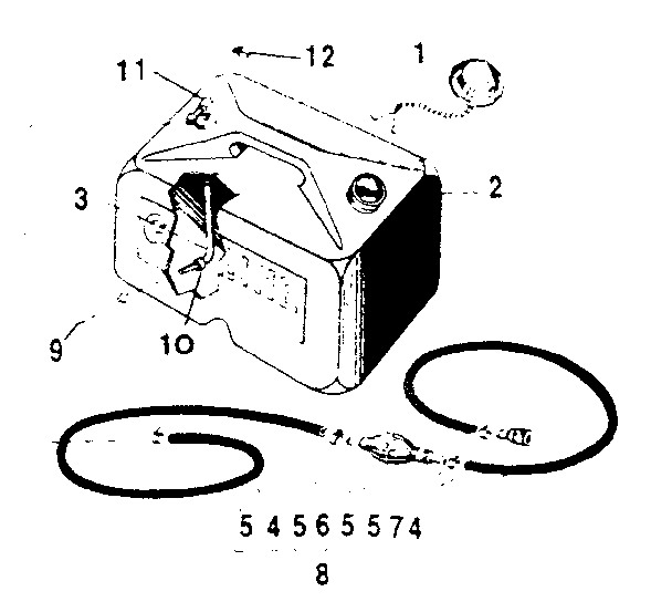 Remote fuel tank assembly 93310