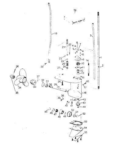Gear housing assembly