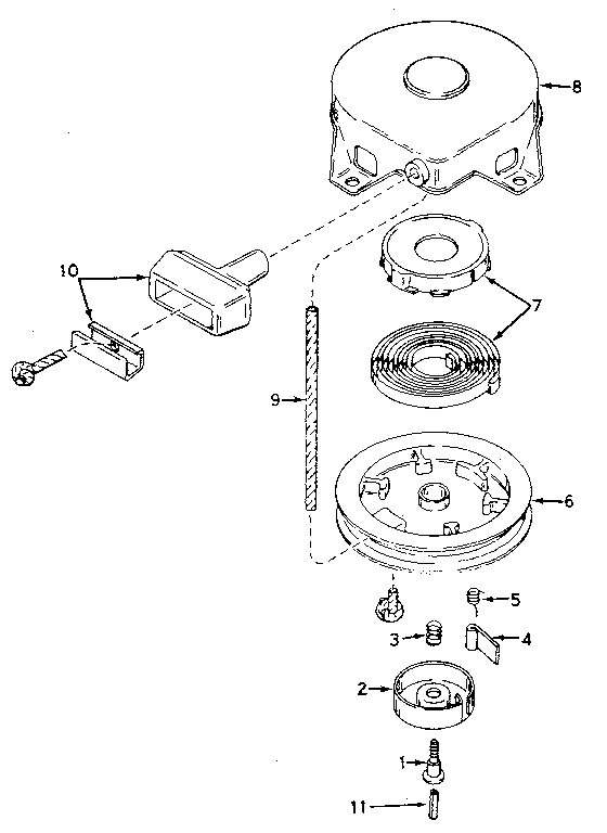 REWIND STARTER NO. 590420