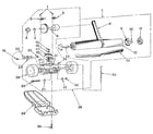 Kenmore 1753780280 transmission assembly diagram