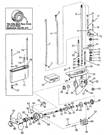 Gear housing assembly