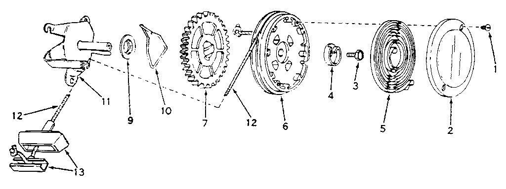 Rewind assembly 590517